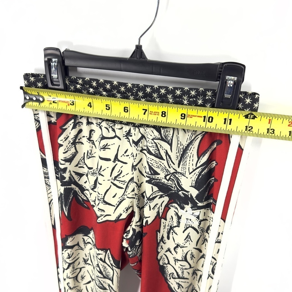 Farm Rio X Adidas Tropical Pineapple Leggings Womens XS Stretch Yoga Pilates Gym - Picture 11 of 14